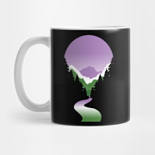 Genderqueer Pride Sunset Mug